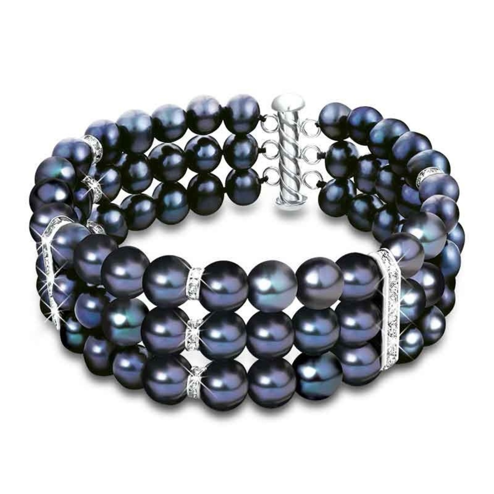 Danbury Mint Black Bracelet Elegant Accessories